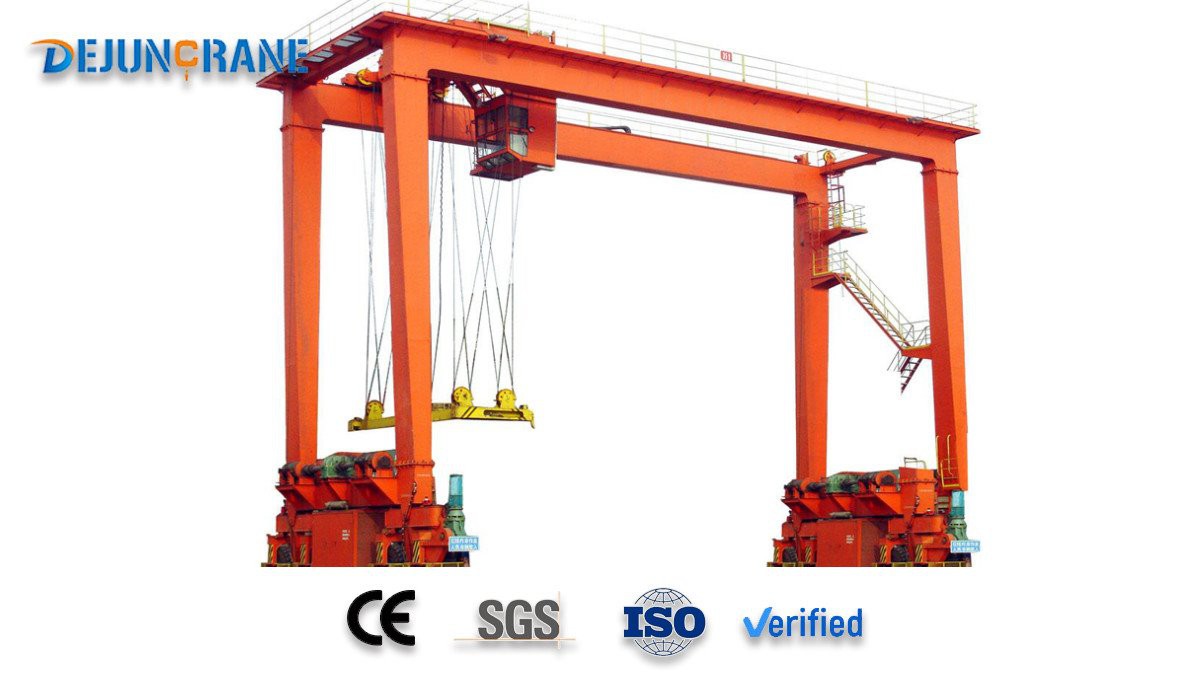 a gantry crane