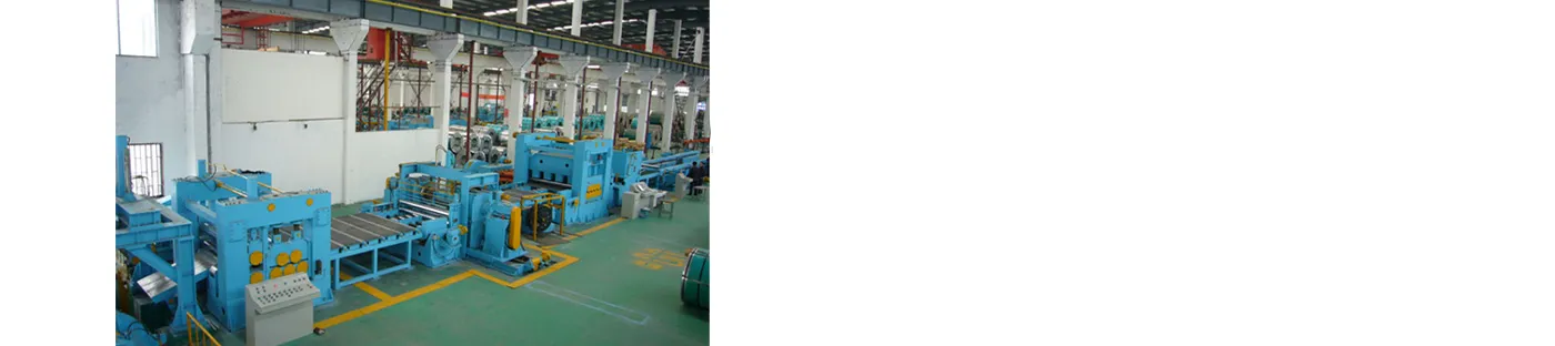 Uncoiling, leveling and shearing production line