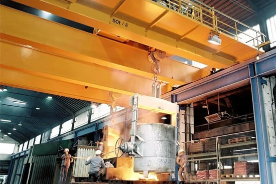 Metallurgical-bridge-crane