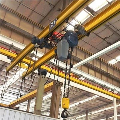15 Ton Suspension Double Beam Bridge Crane with European Hoist Trolley