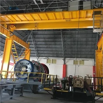 25 Ton Double Girder Overhead Crane with Electric Wire Rope Hoist Trolley