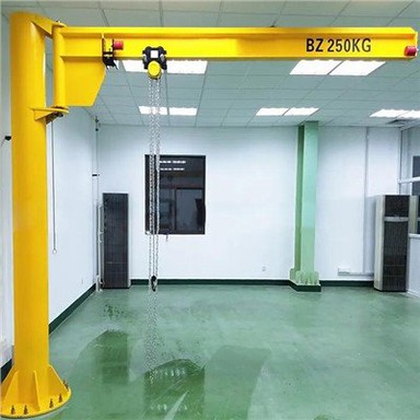 3 Ton Rotating Swivel Jib Crane With Chain Block Hoist