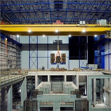 40 Ton Double Girder Overhead Crane with Winch Trolley