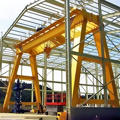 40 Ton Travelling Gantry Crane with Single Winch Trolley