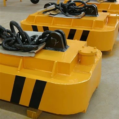 5 Ton Single Girder Semi Gantry Crane with Crane Rectangular Electromagnet