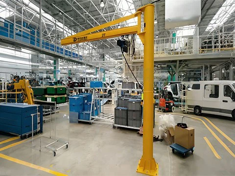 2 Ton Pillar Mounted Jib Crane 2 Ton Pillar Mounted Jib Crane