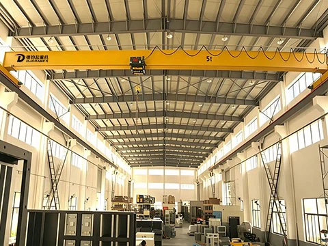 5 Ton Single Beam Bridge Crane For Factory Workshop 5 Ton Single Beam Bridge Crane For Factory Workshop