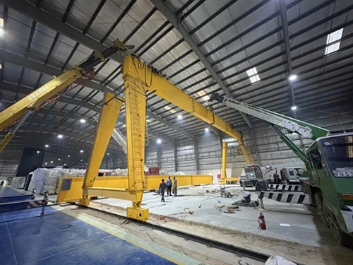 Saudi Double-girder Gantry Crane Installation
