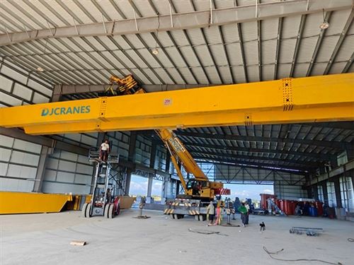 20 Ton Double Girder Bridge Crane Installation