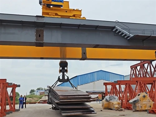 200 Ton Double Girder Overhead Crane Running Test