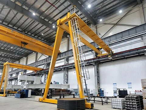 Double Girder Semi Gantry Crane Double Girder Semi Gantry Crane